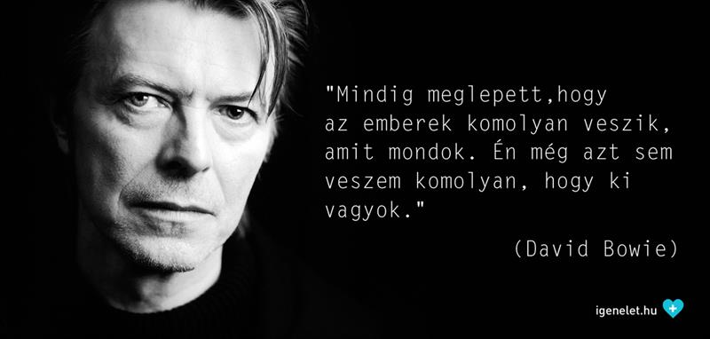 Isten Veled, David Bowie!