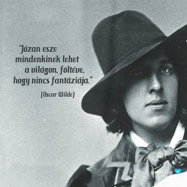 Oscar Wilde meg a józan ész