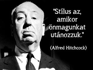 Alfred Hitchcock a stílusról