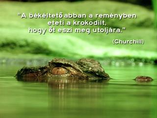 Churchill a megalkuvásról