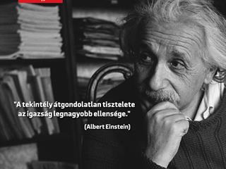 Einstein az igazság ellenségéről