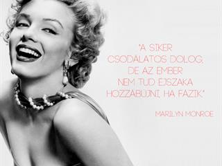 Marilyn Monroe az összebújásról