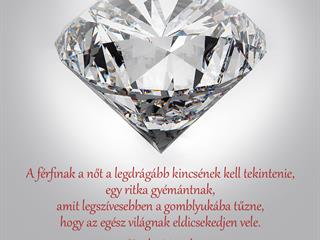 Minden nő gomblyukba való gyémánt?