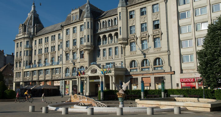 A szálló (Fotó: hotelaranybika.com)